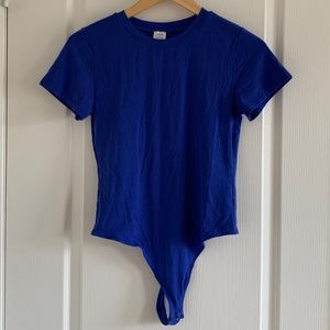Wilfred Short Sleeve Bodysuit ll Royal Blue